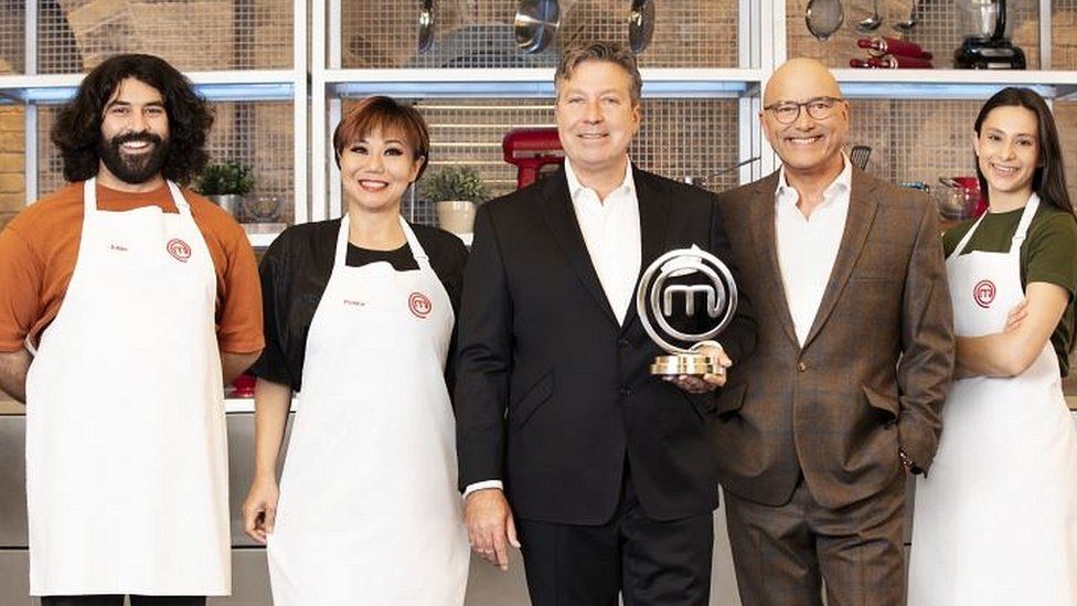 MasterChef competitors and judges