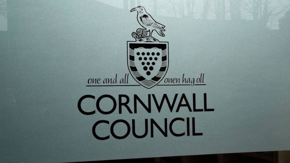 Cornwall Council sign