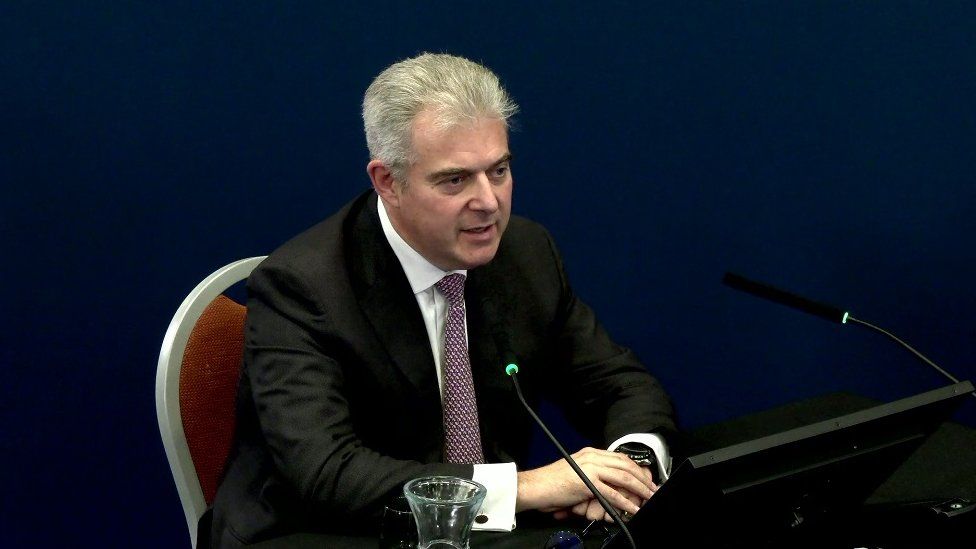 Brandon Lewis at the Covid Inquiry