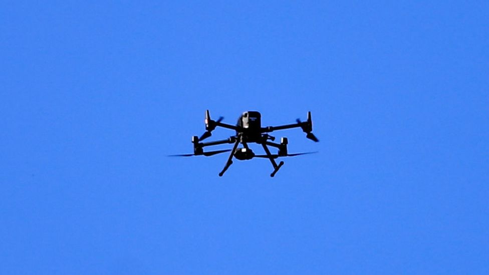 Chesterfield: Man fined after drone halts crunch play-off match - BBC News