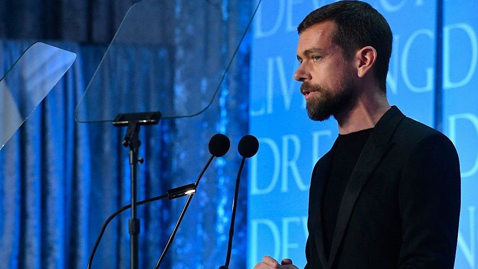 Twitter's chief executive, Jack Dorsey