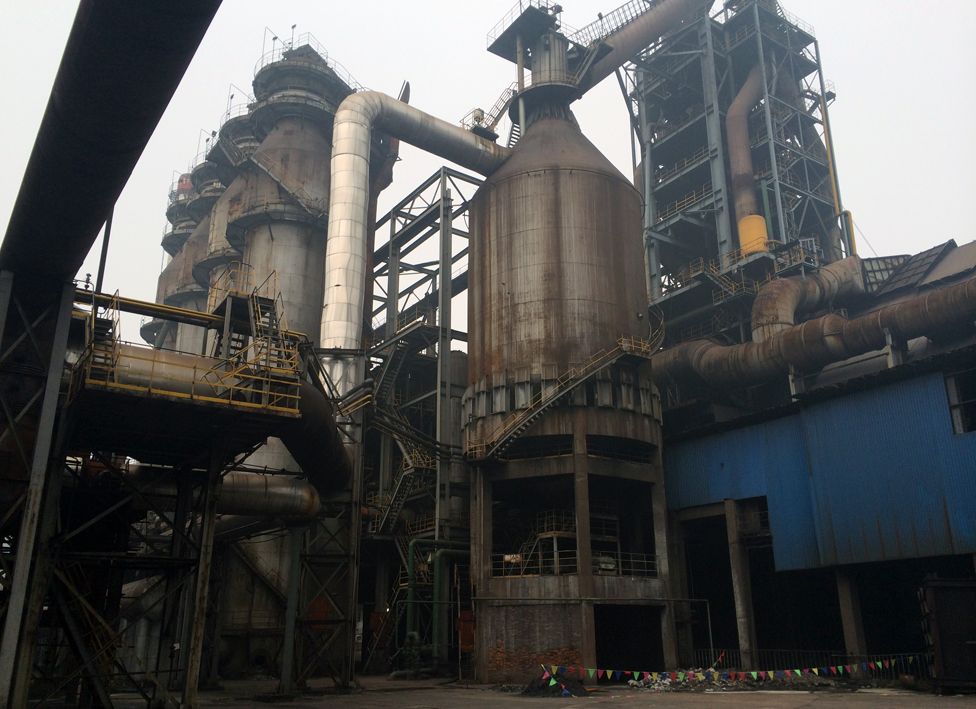 Hangzhou steel plant - now empty