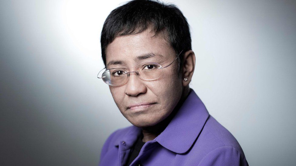 CEO of Philippine news website Rappler, Maria Ressa, poses during a photo session