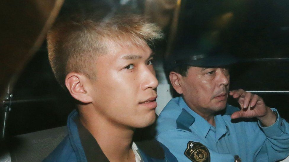 Satoshi Uematsu when he was detained in 2016