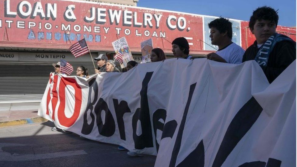 El Paso protest