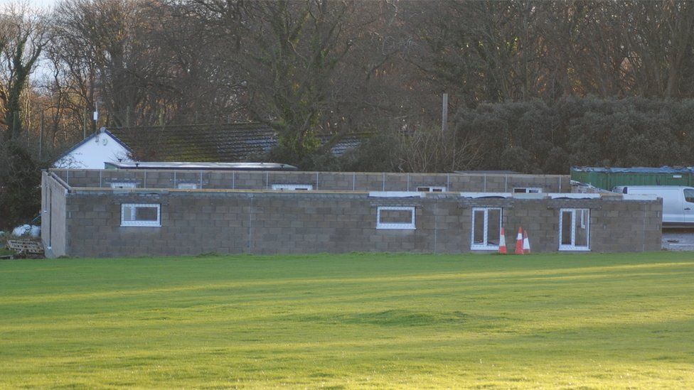 Onchan AFC clubhouse