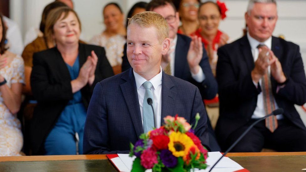 Крис Хипкинс приведен к присяге в качестве премьер-министра Новой Зеландии