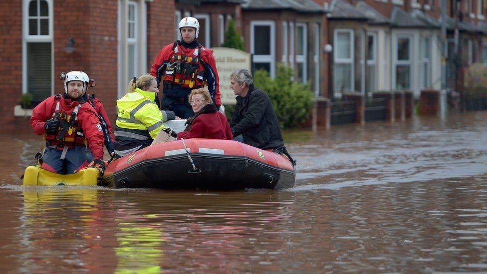 Rescue team in Carlisle 2015