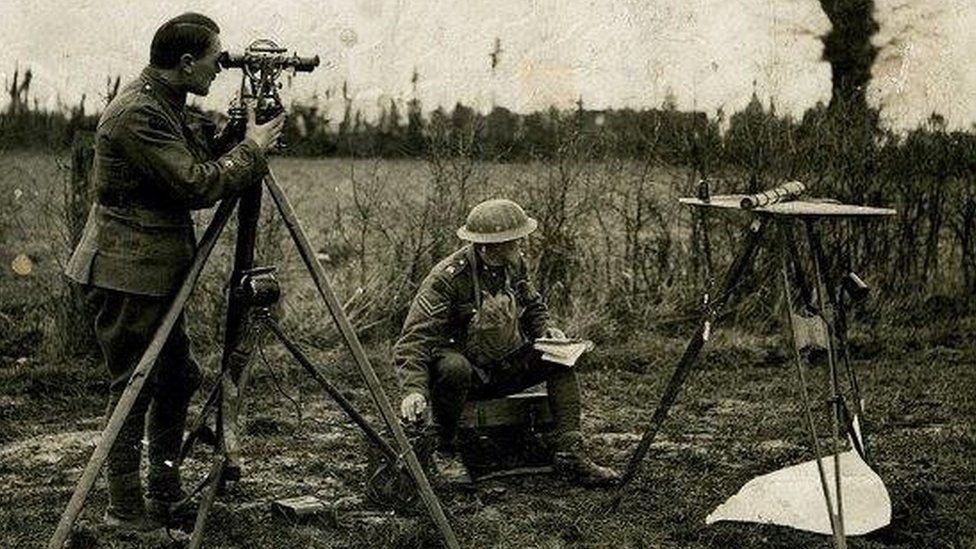 Wartime surveying