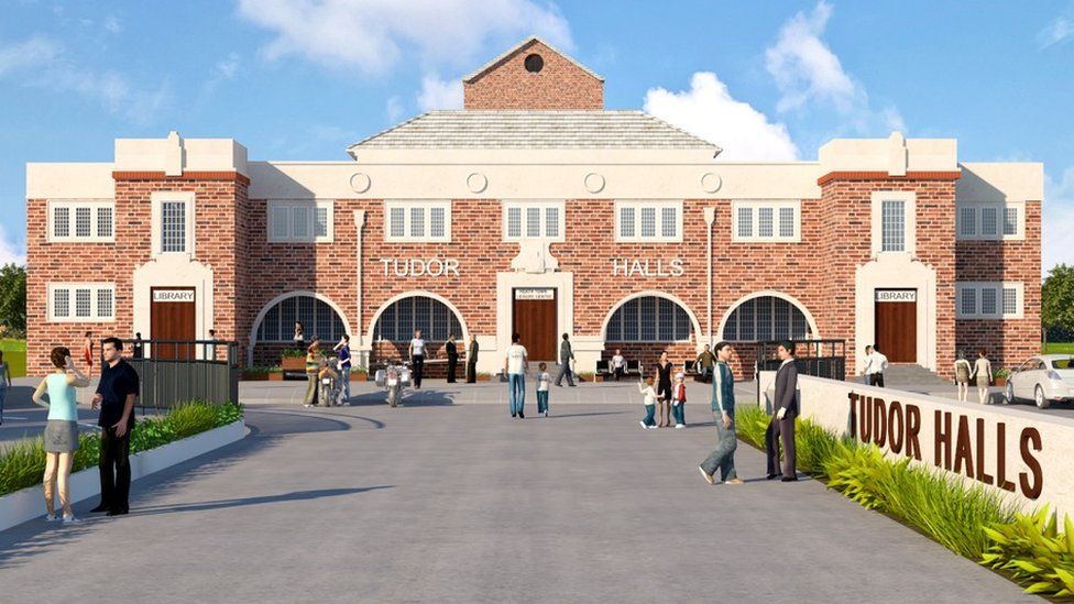 Wolverhampton's derelict baths could banqueting hall BBC News