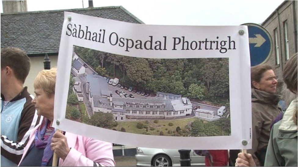 Protest over Skye and Lochalsh hospital plan