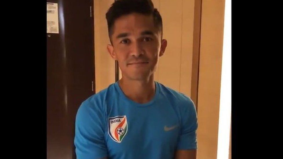 Nike Football: Sunil Chhetri and the new 2013 Team India Football