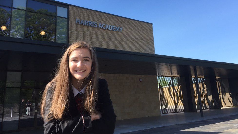 Harris Academy welcomes pupils to new £31m building - BBC News