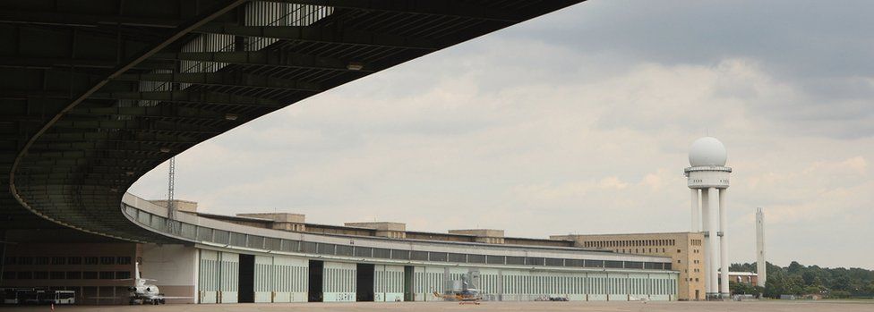 The terminal at Tempelhof