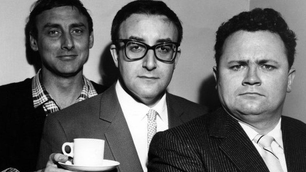 Harry Secombe with Spike Milligan and Peter Sellers