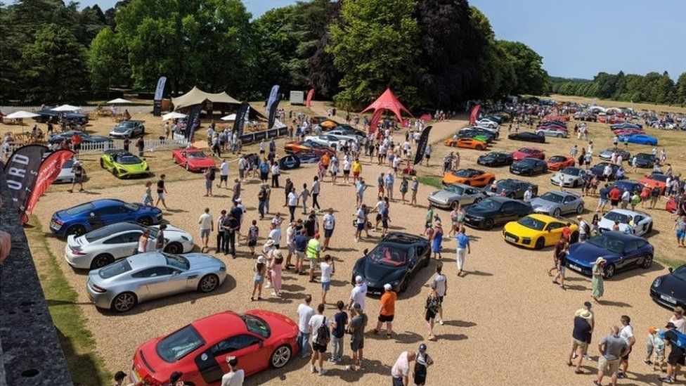 Rowland's Castle Supercar Show's Latest Event 'is Best Yet' - Bbc News