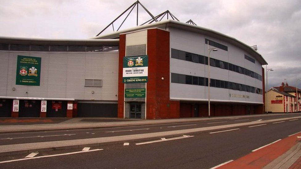 Wrexham Afc New Kop Stand And Conference Venue In Master Plan Bbc News