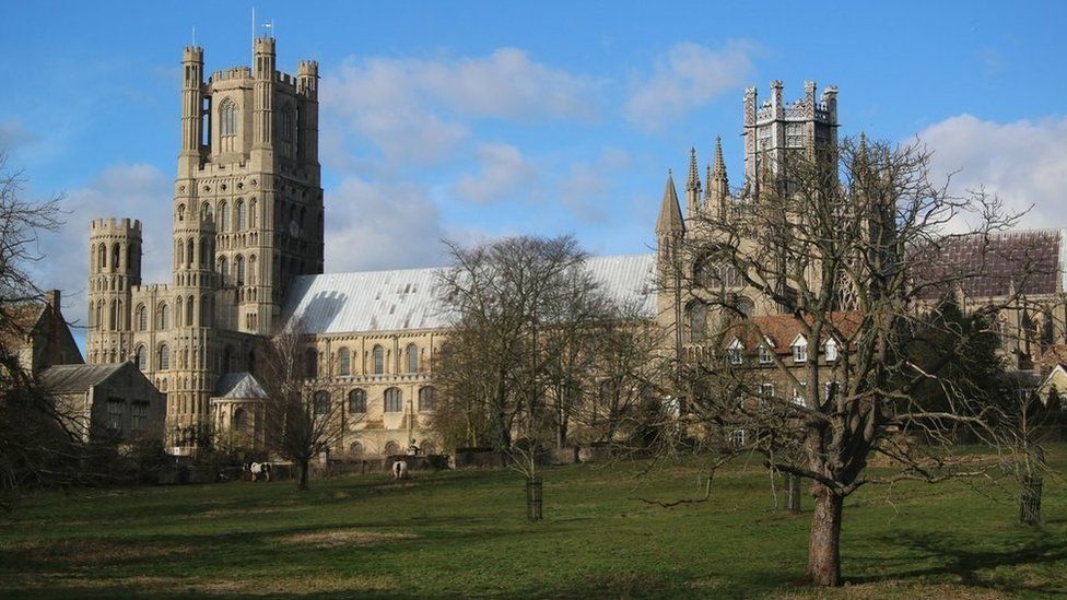 Ely Cathedral from the Dean's Meadow