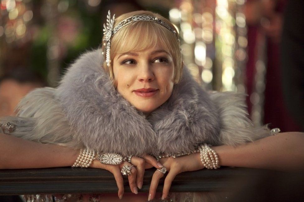 Carey Mulligan plays Daisy Buchanan in a publicity still from the film The Great Gatsby