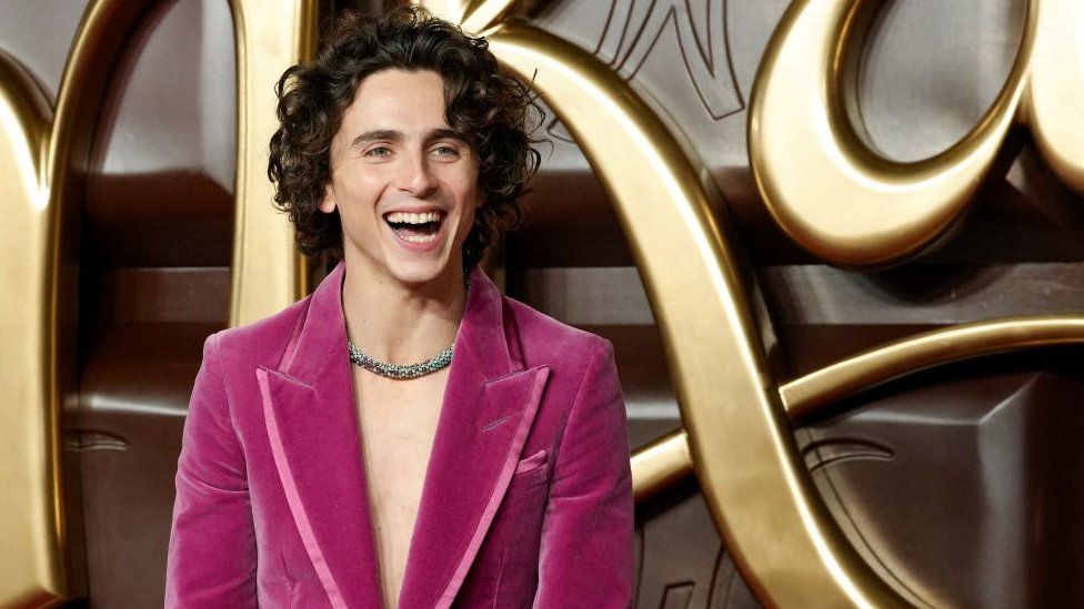 Cast member Timothee Chalamet attends the world premiere of "Wonka"