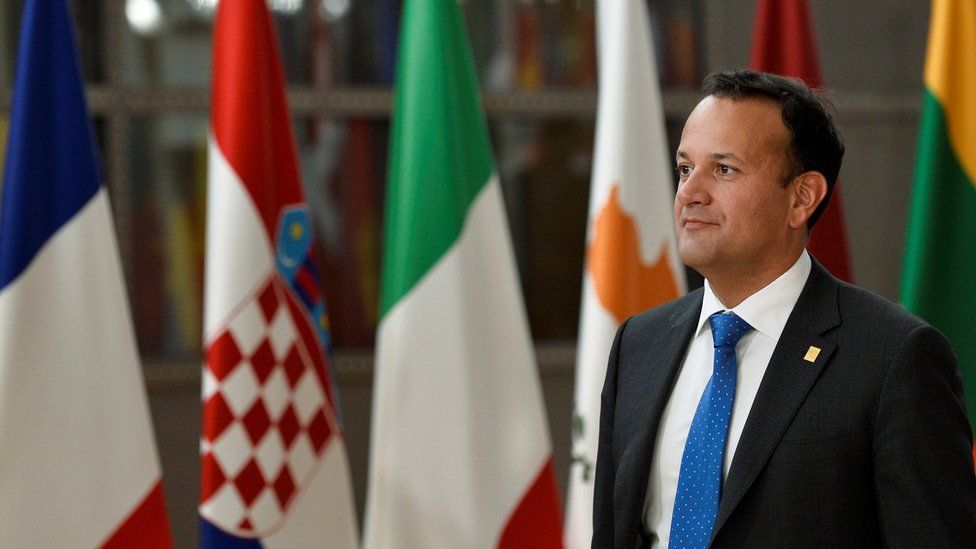 Leo Varadkar in Brussels