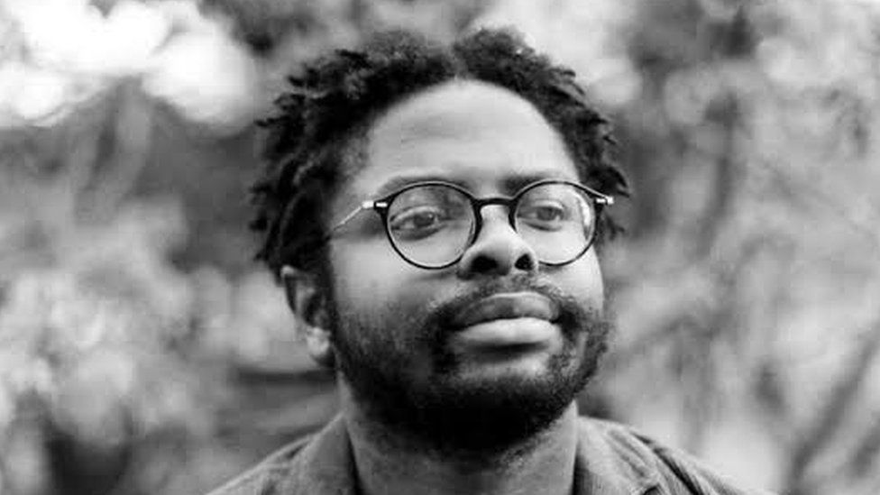 A headshot of the poet Gboyega Odubanjo