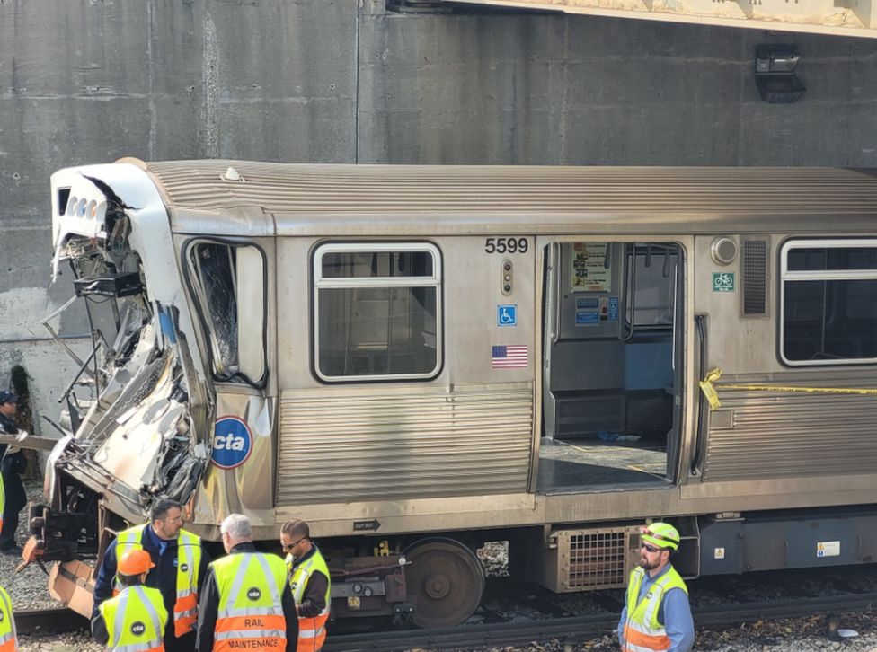 Dozens Injured In Chicago Train Crash - BBC News