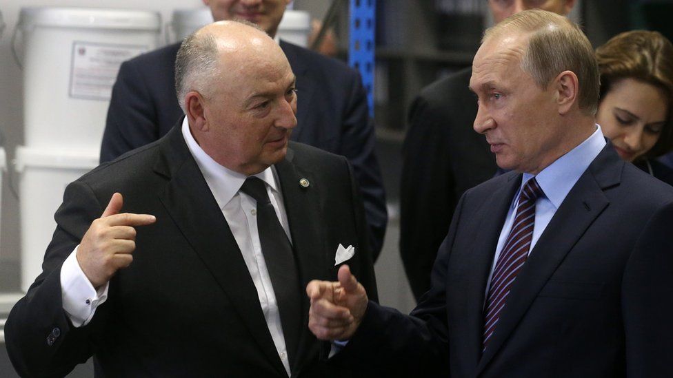 Kantor and Putin