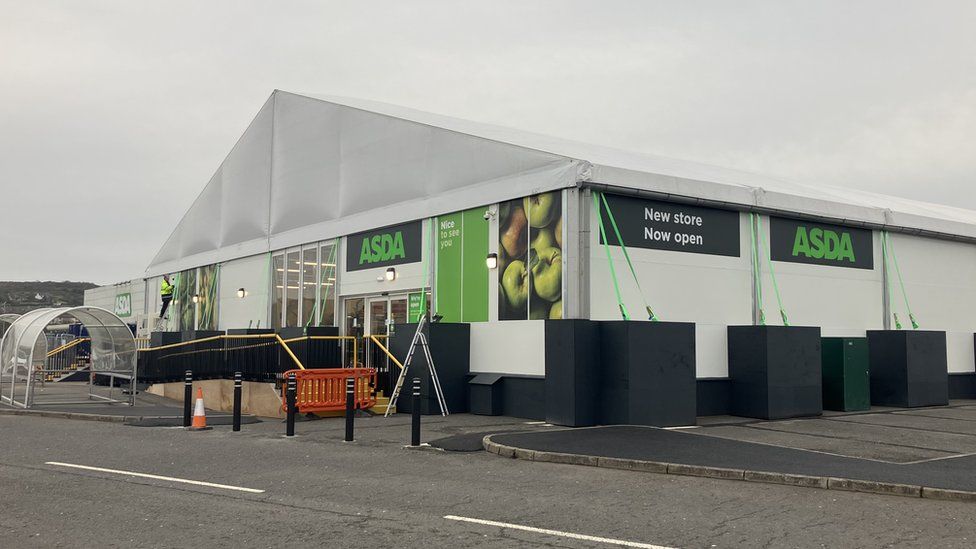 The new Asda store in Downpatrick