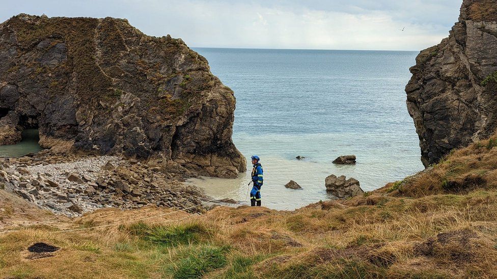 Rescuer at Lulworth