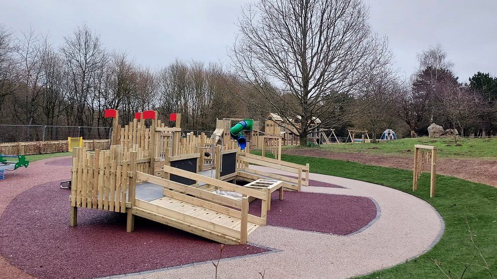 The new accessible play park