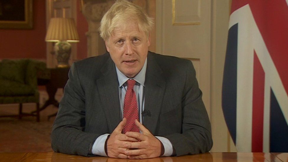 Covid Boris Johnson S Address To The Country In Full Bbc News