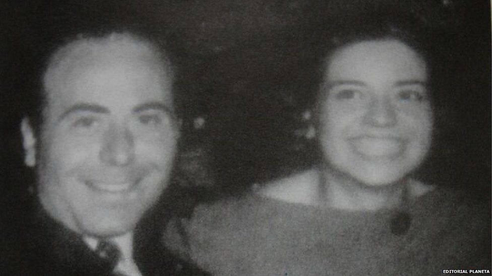 Undated picture of Arquimedes Puccio and his wife