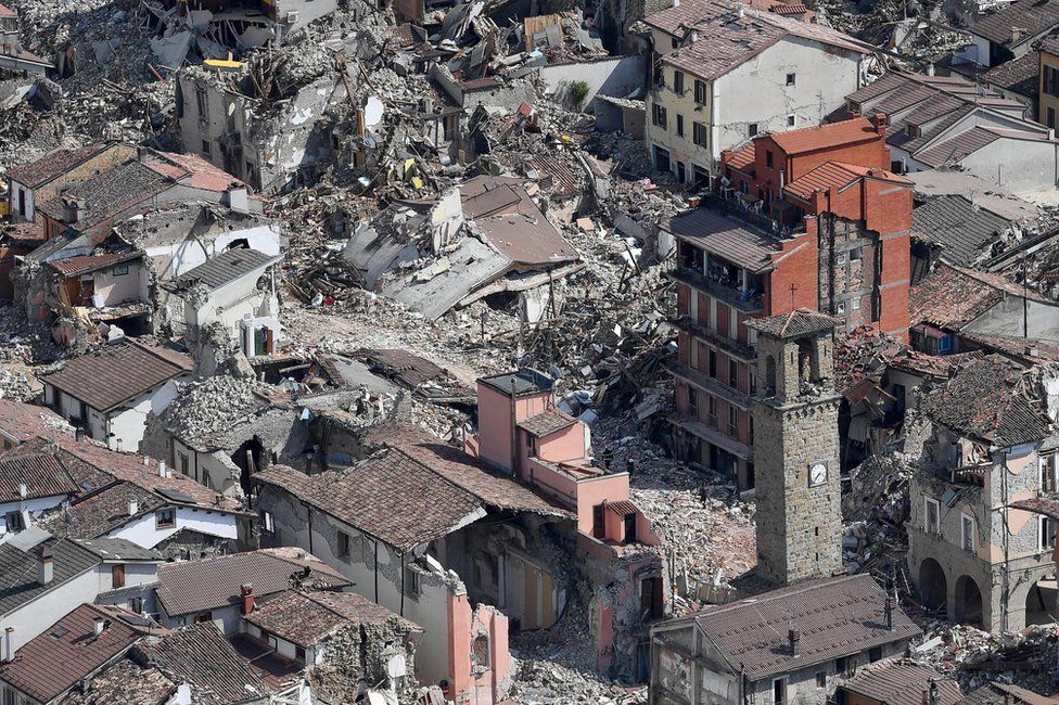 Italy earthquake toll rises to 297 after two die of injuries BBC News