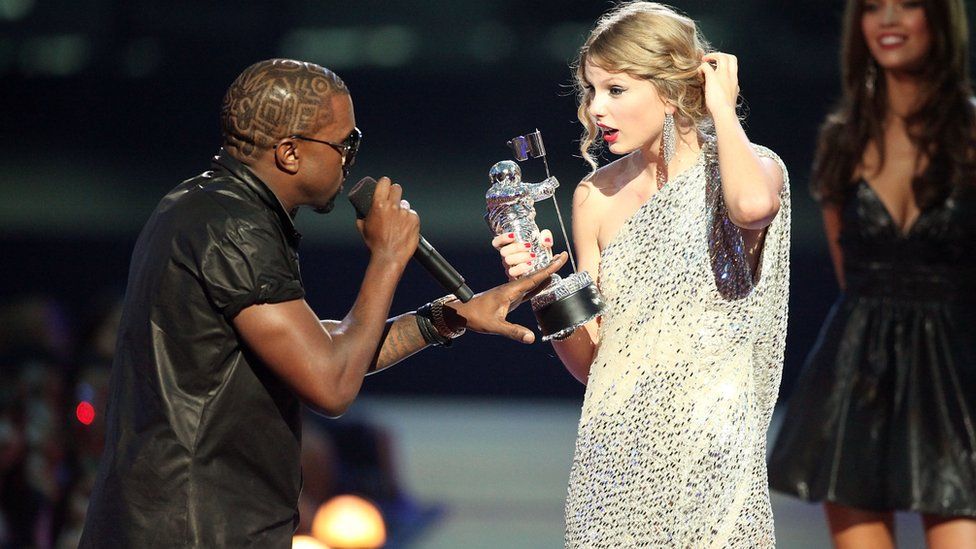 Kanye West and Taylor Swift