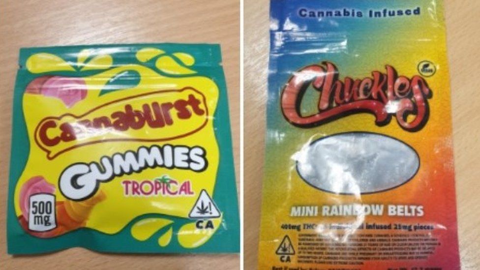 Two packets seized by police