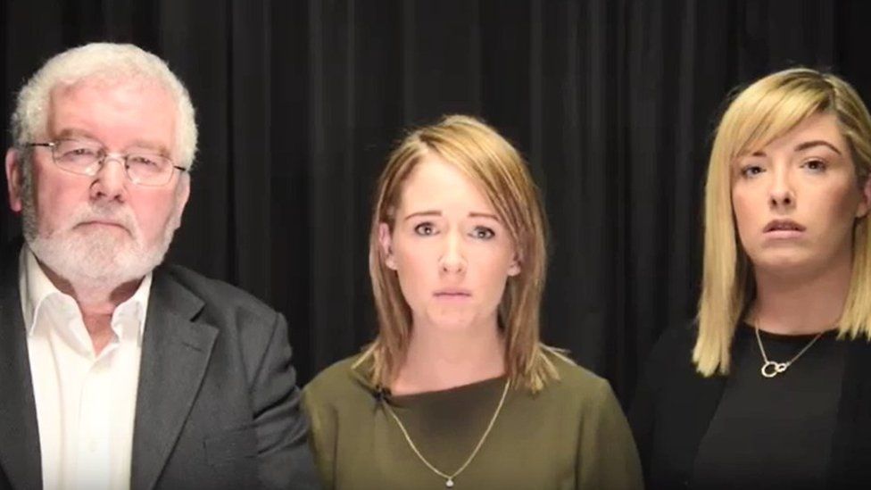 Lisa Dorrian's father and sisters recorded a new video message appealing for help