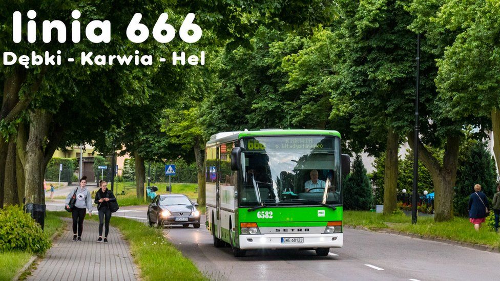End In Sight For Poland s Bus Route 666 To Hel BBC News