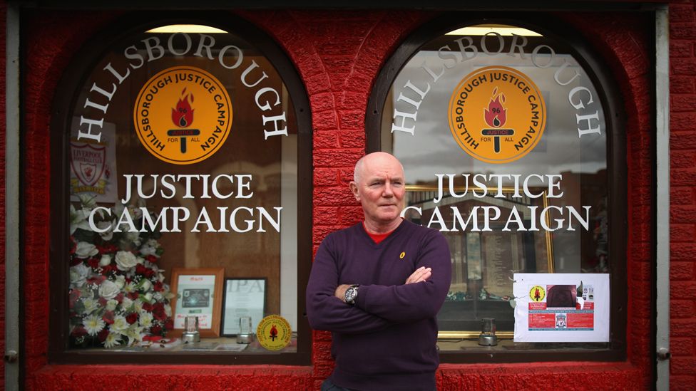 Steve Kelly of the Hillsborough Justice Campaign