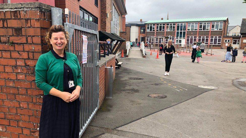 Coronavirus Cardiff school reopens to excitement and nerves BBC