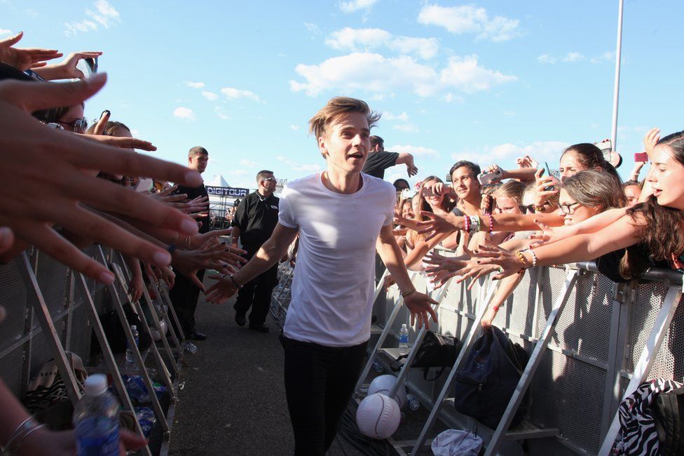 Joe Sugg attends DigiTour Media Presents DigiFest NYC at Citi Field on June 7, 2014 in New York City
