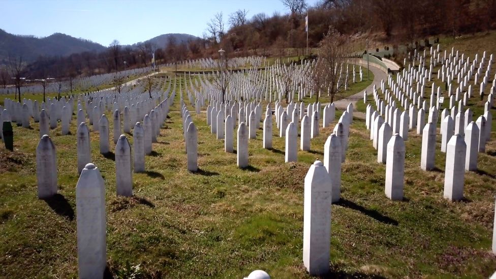 Graves in Bosnia
