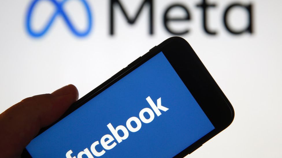 Facebook with new logo Meta