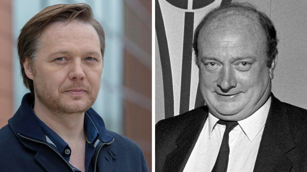 Shaun Dooley (left) will be playing Alan Carr's father Graham Carr (right) in the ITV show