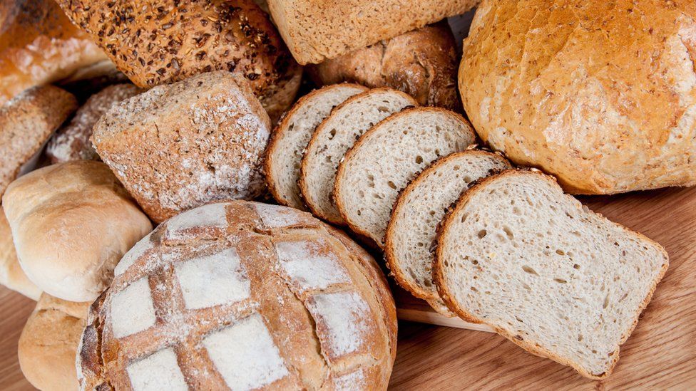 Selection of breads