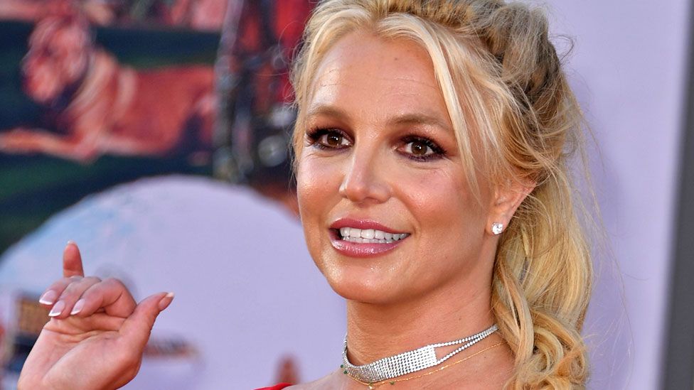 Britney Spears seen in July 2019