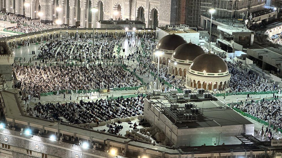 Hajj pilgrimage at Mecca, Saudi Arabia