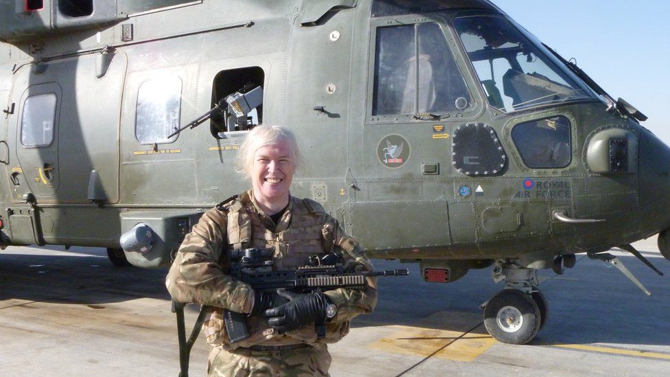 Caroline Paige in Afghanistan