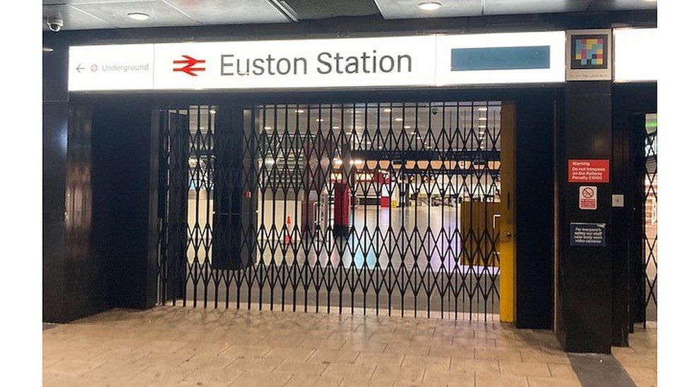 London Euston was closed on 1st October