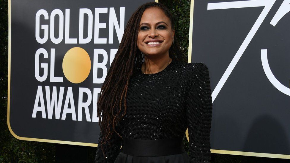 Ava Duvernay at the Golden Globes